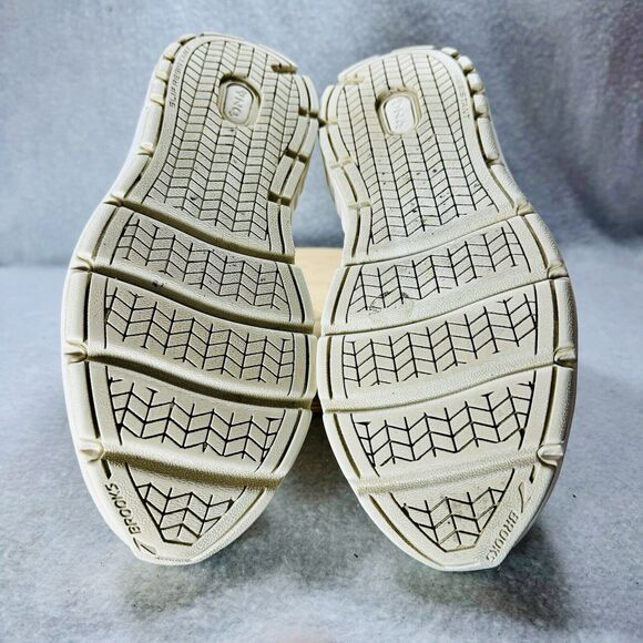Brooks Addiction Walker 2 Shoes Sneakers Women's Size 10 B White Leather - Picture 6 of 7